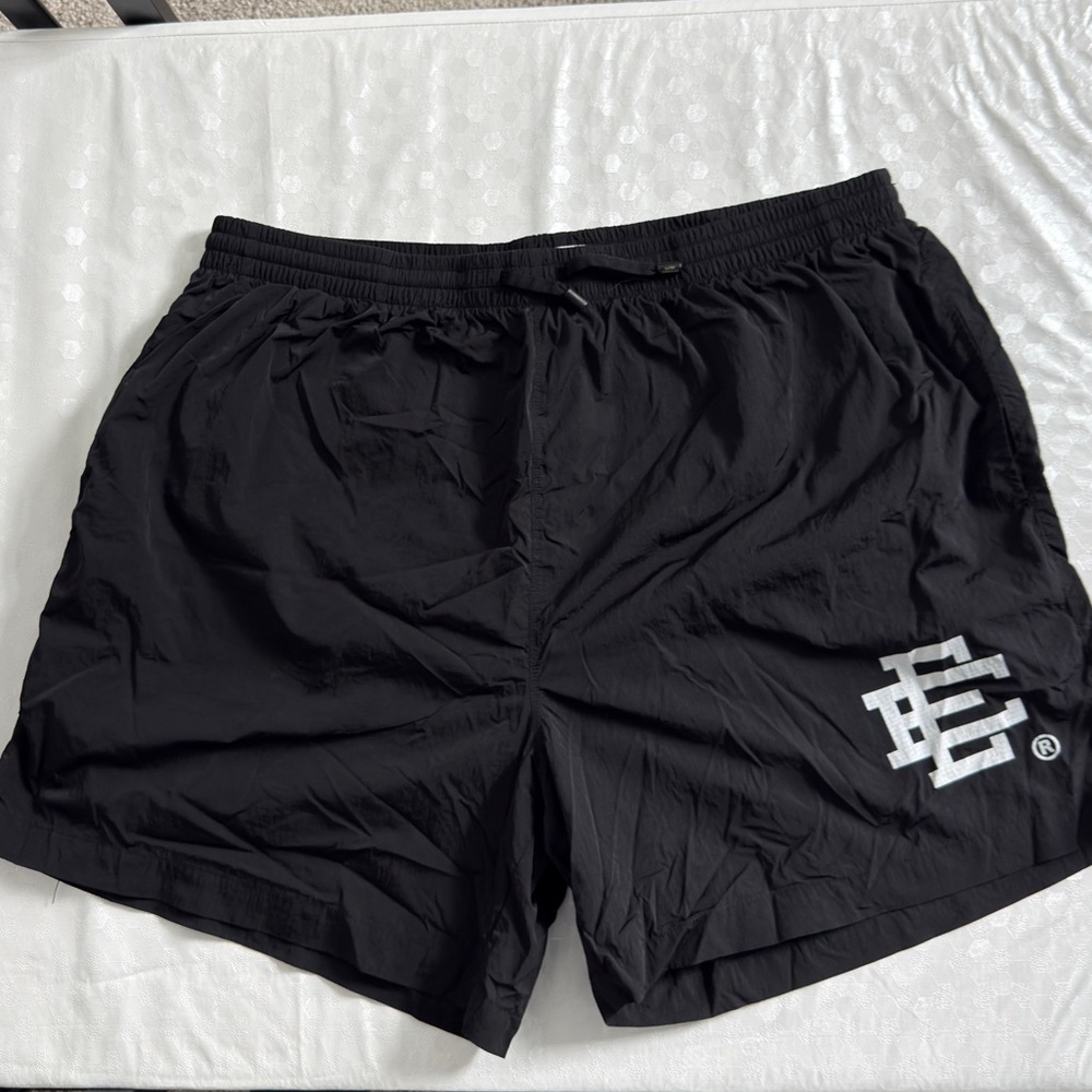 Eric Emanuel x Everest Isles EE black and white swim trucks